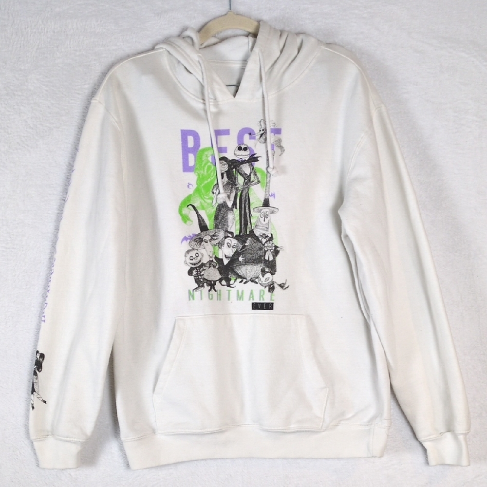 Disney Junior's Nightmare‎ Before Christmas Jack Skellington Hoodie Size L